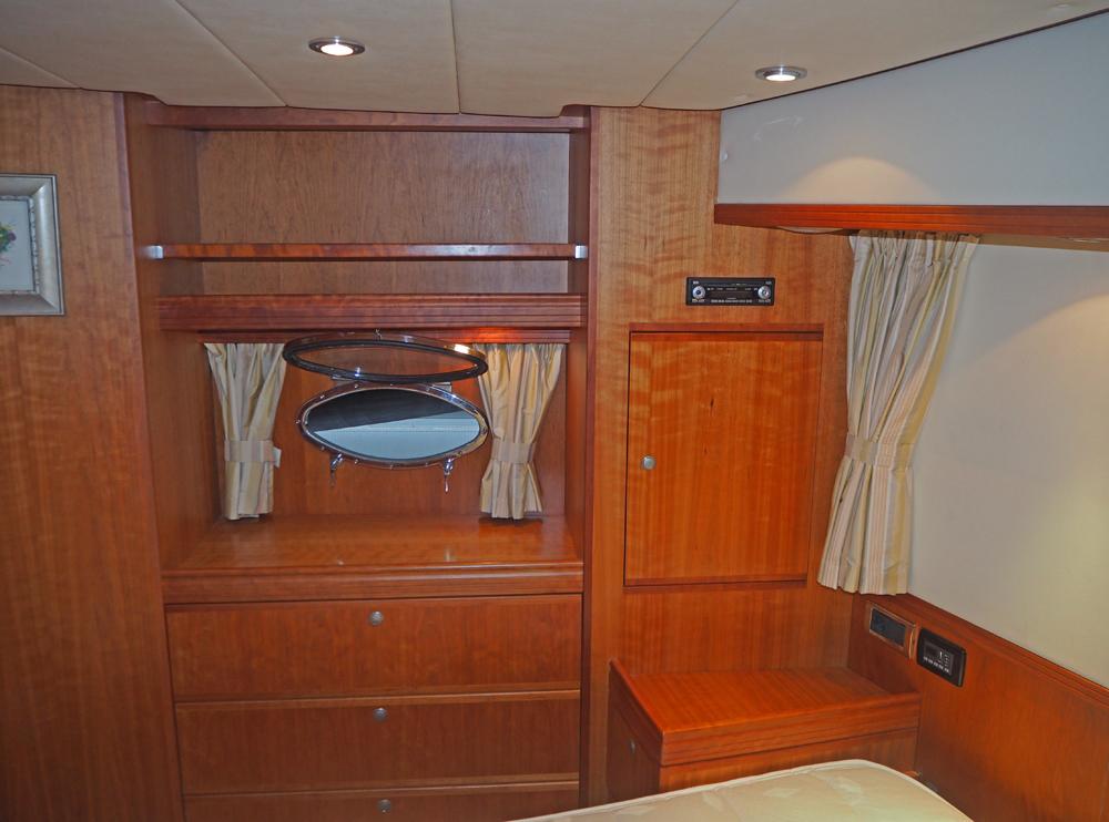 Cabine arri&egrave;re, H&eacute;bergements